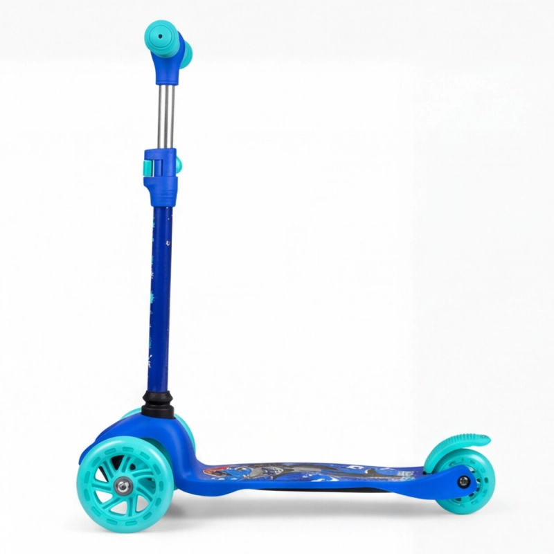 Самокат 3-х колесный Blue фото 3