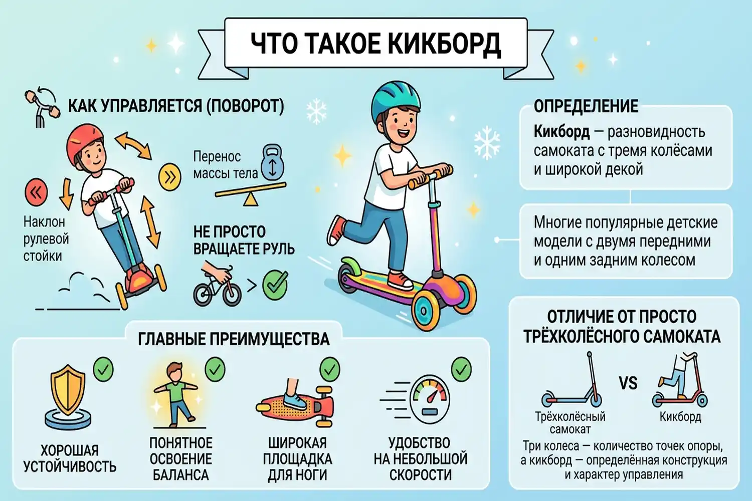 что такое кикборд