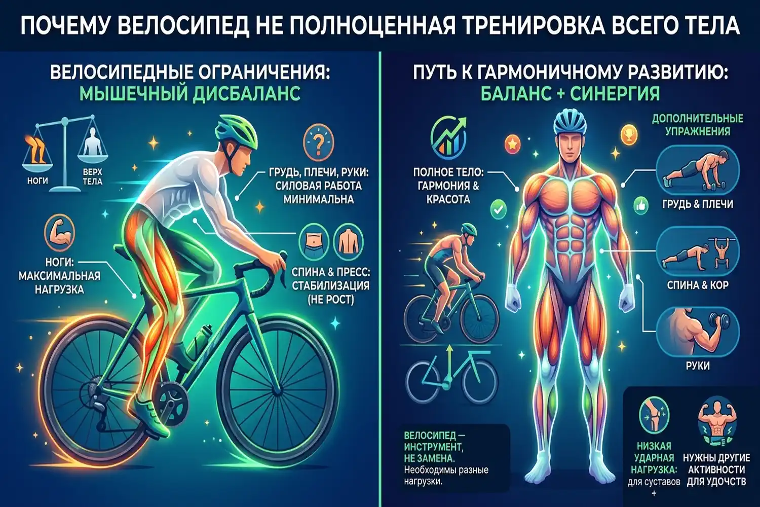 что велосипед практически не развивает