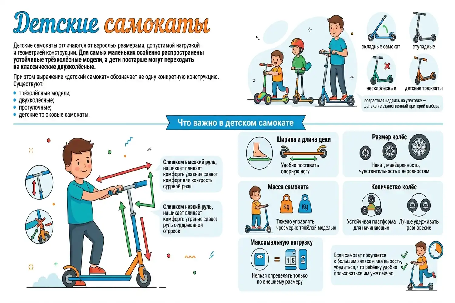 детские самокаты