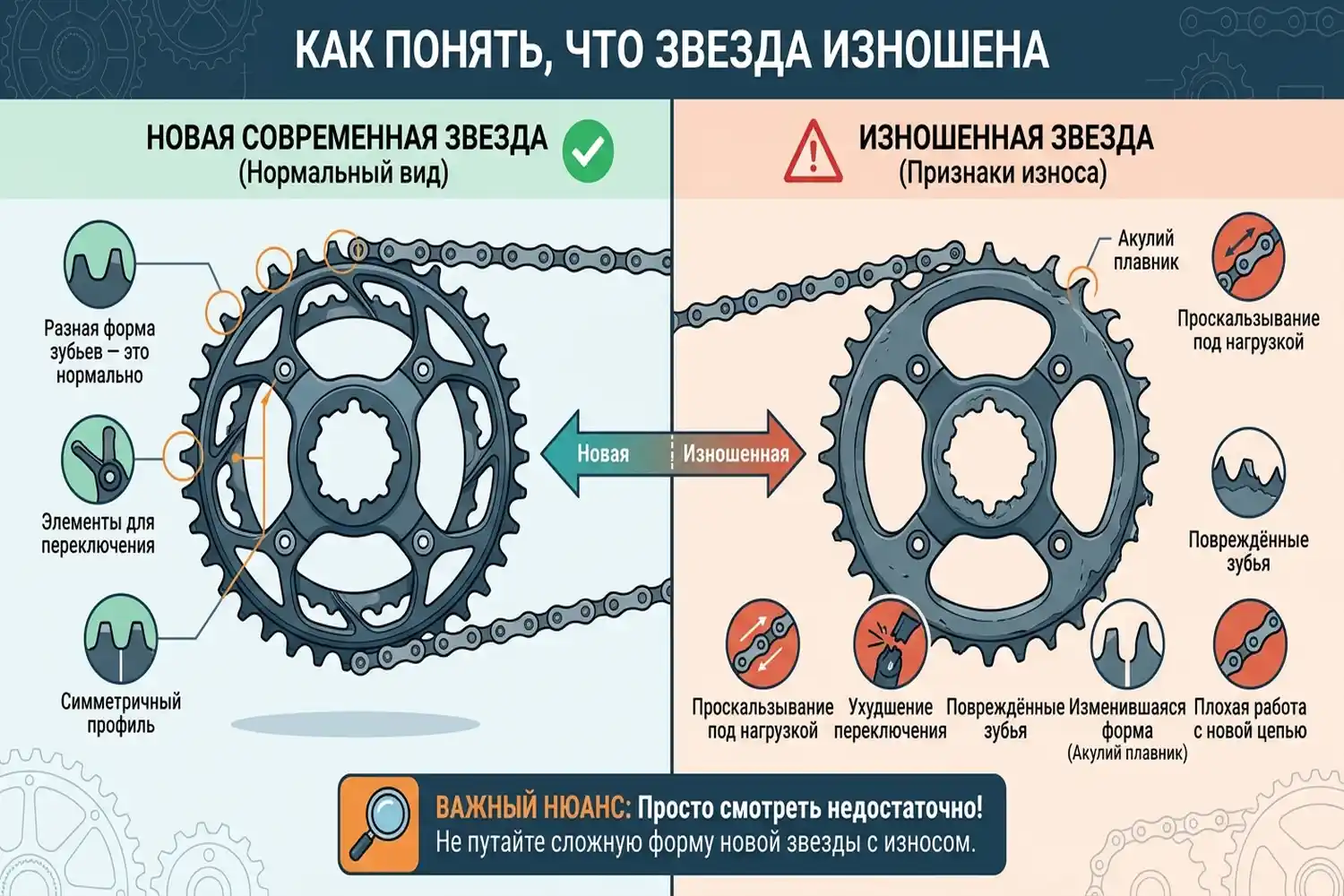 как понять, что звезда изношена