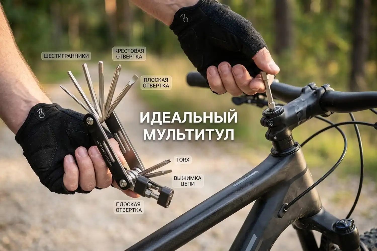 какой мультитул нужен велосипедисту