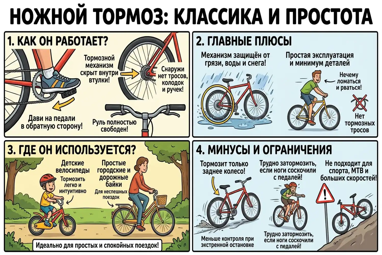 ножной тормоз
