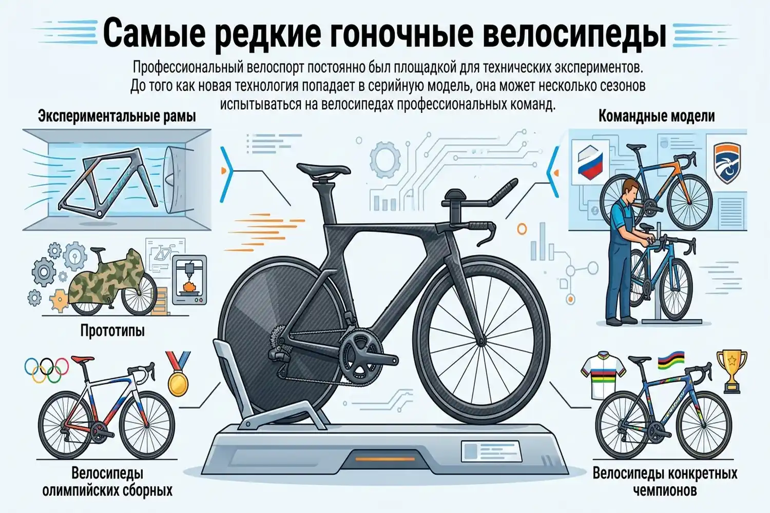 самые редкие гоночные велосипеды