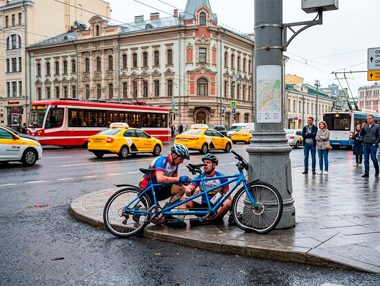 Недостатки велосипеда-тандема